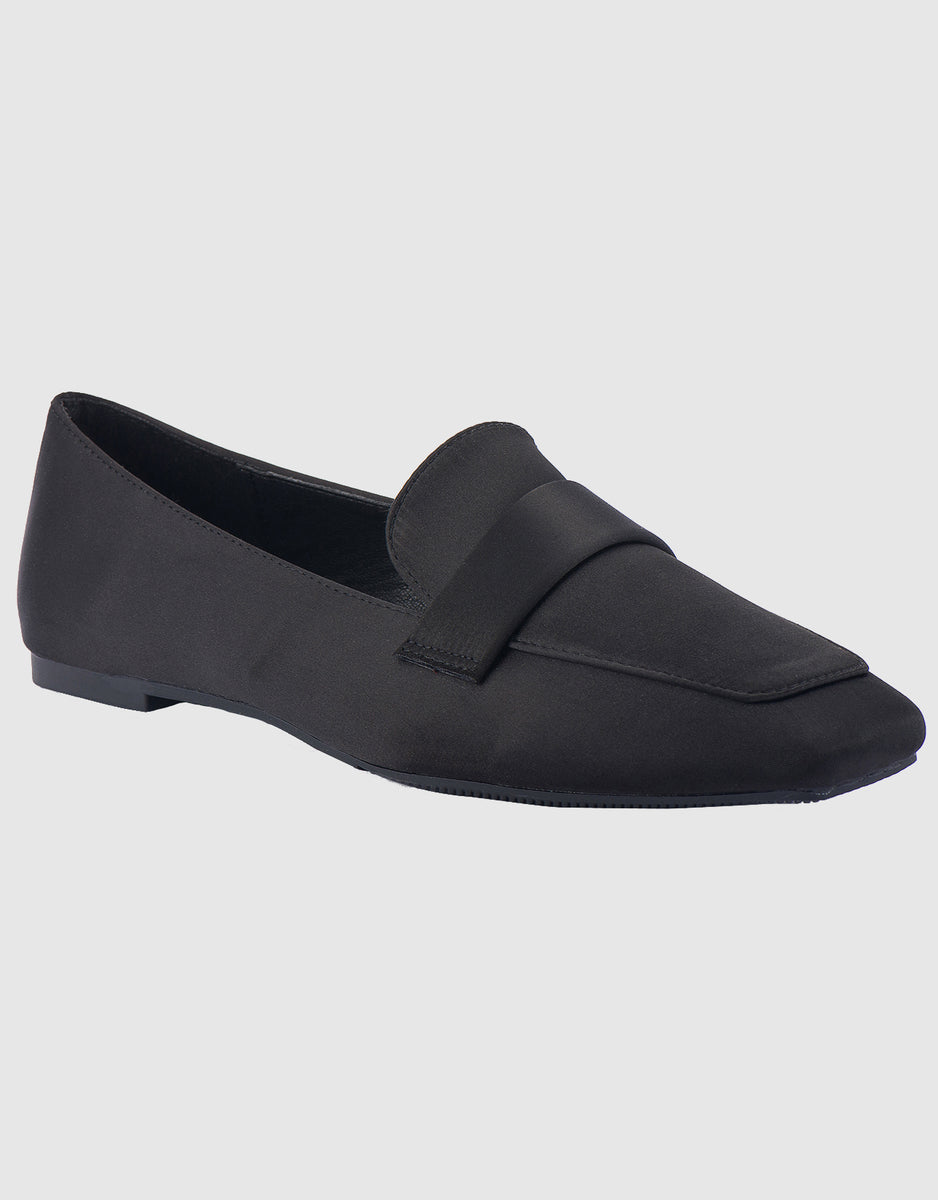 Sash Square Toe Dress Shoe Midnight Noir– Mio Marino