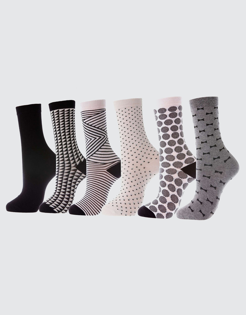 women dress socks 7BIGSTARS KINGDOM Women's Cotton Dress Socks - 4 Pack Large