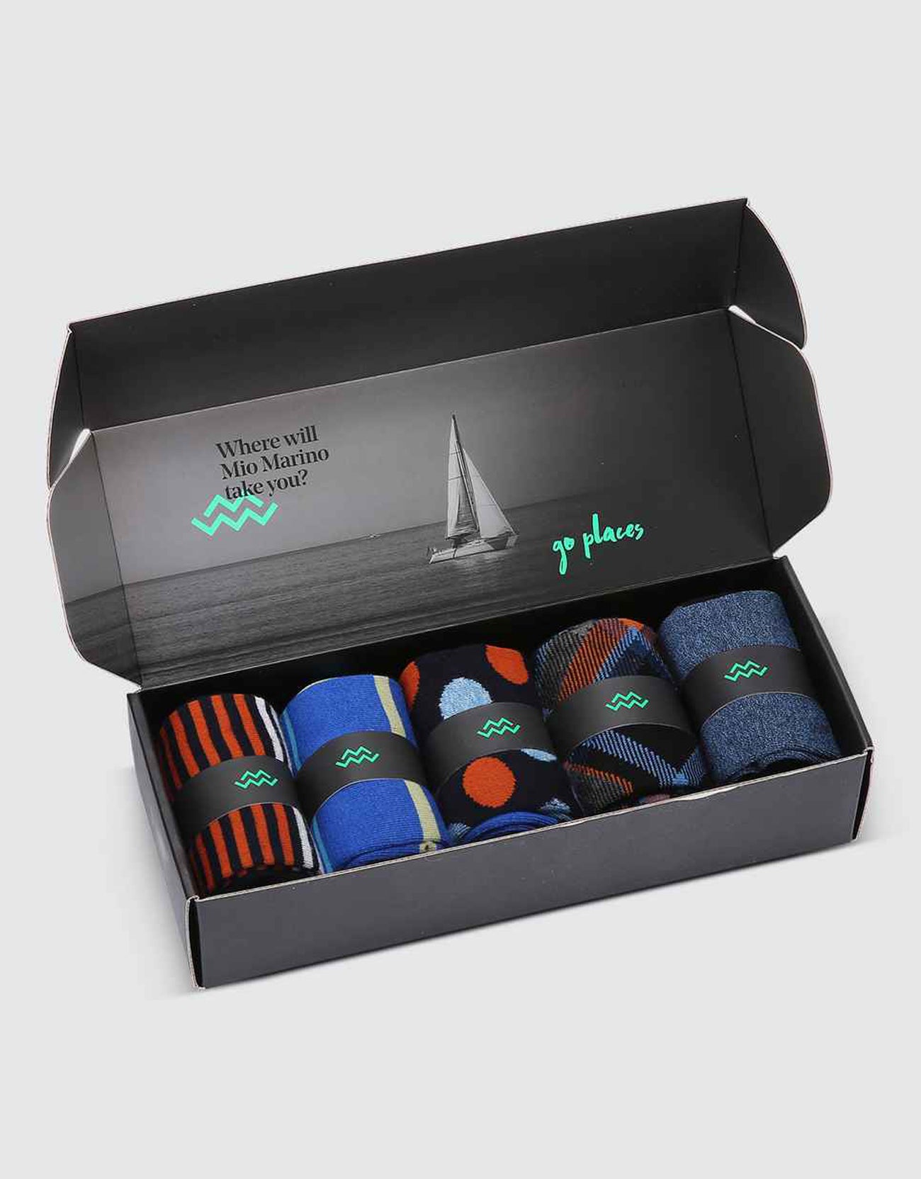 Men's Groovy Designer Dress Socks 5 Pack– Mio Marino