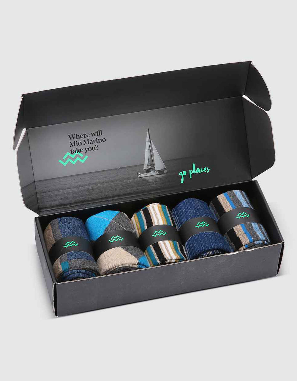 Men's Groovy Designer Dress Socks 5 Pack– Mio Marino