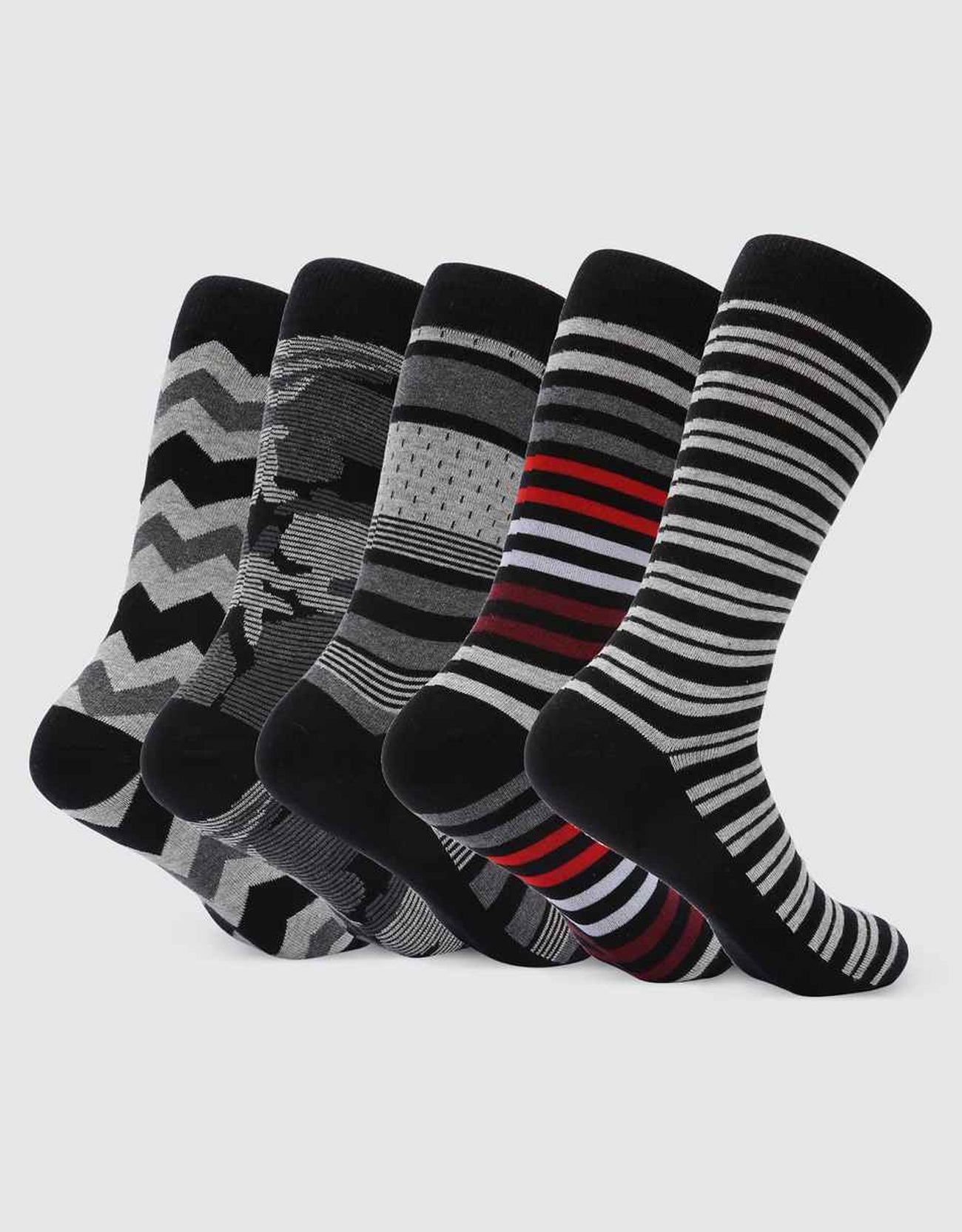 Men's Groovy Designer Dress Socks 5 Pack– Mio Marino