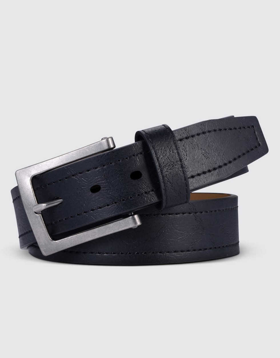Men's Tawny Casual Prong Belt - Deep Charcoal, Size : 56 (Waist: 54) Men's Tawny Casual Prong Belt - Deep Charcoal, Size : 56 (Waist: 54)