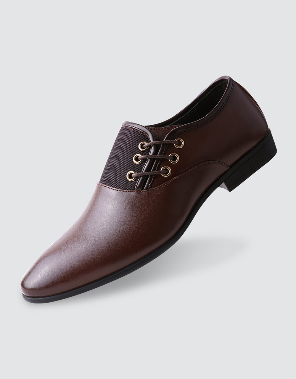 Mio Marino - Men's Side Tie Dress Shoes - Chocolate, Size: 9.5 Mio Marino - Men's Side Tie Dress Shoes - Chocolate, Size: 9.5