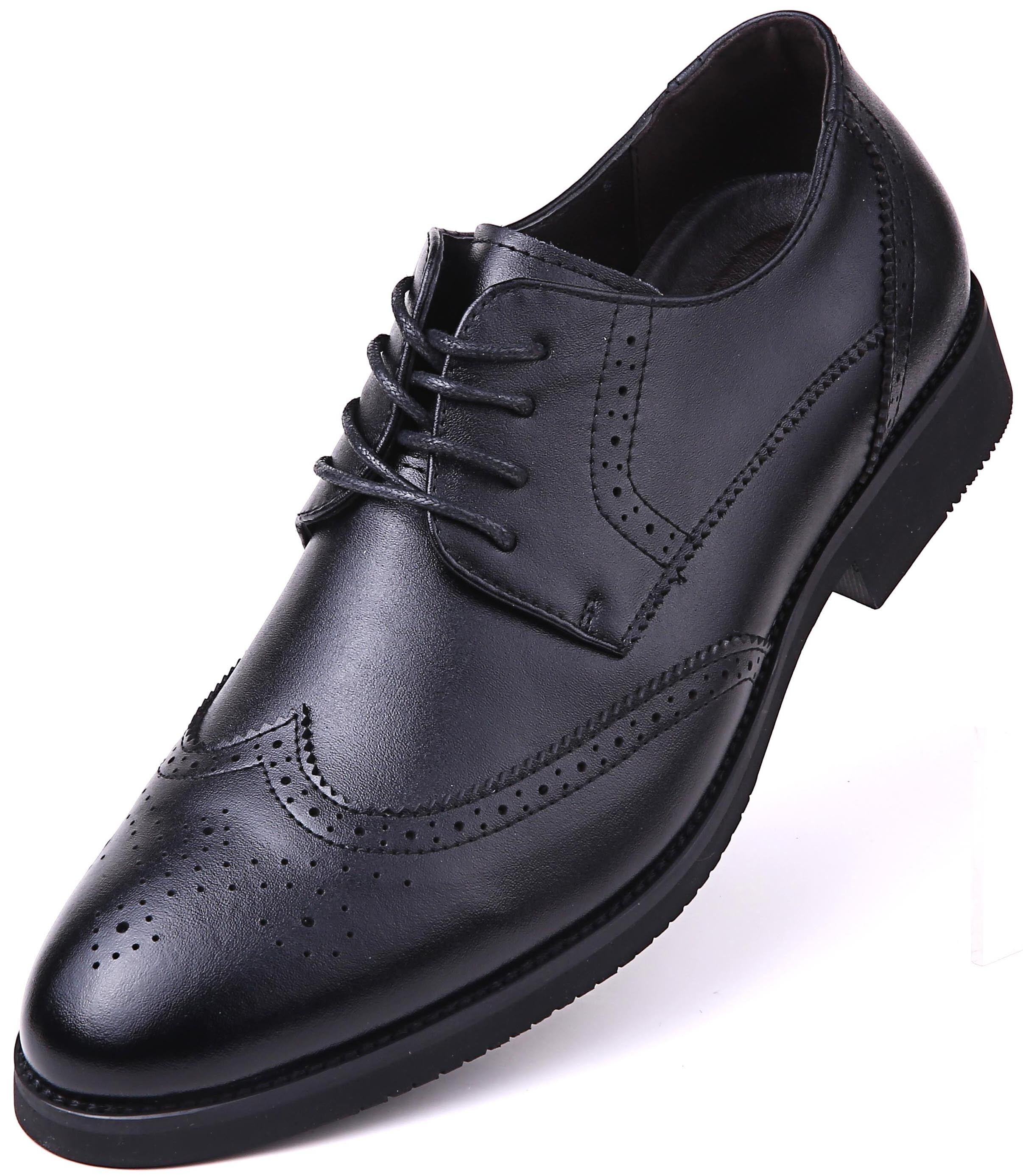 Men s Speckled Wingtip Laced Dress Shoes Mio Marino