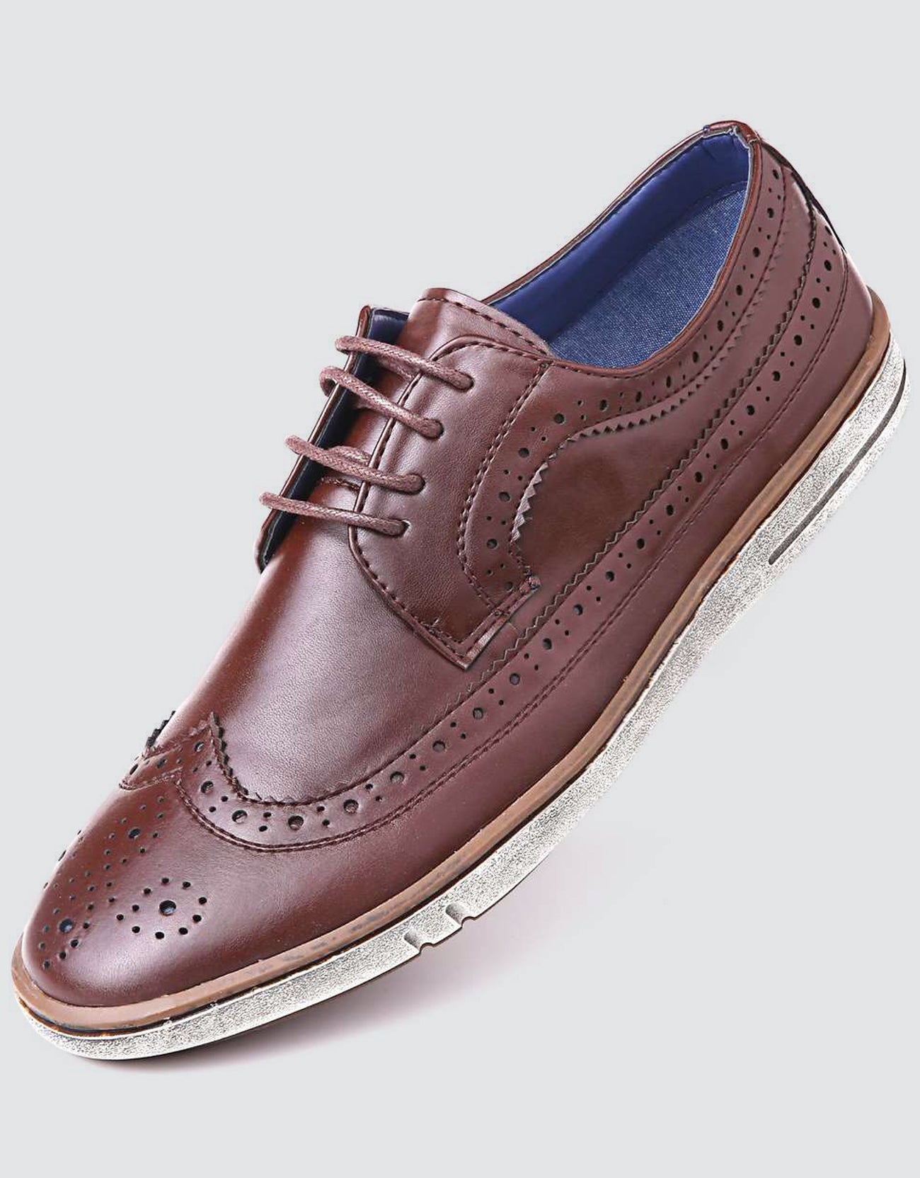 Men's Leo Oxford Dress Shoes - Goodfellow & Co™ Brown 7