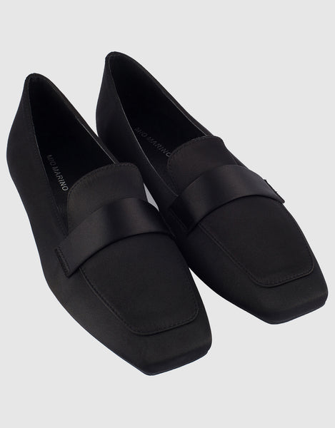blue dress for baby girl Sash Square Toe Dress Shoe Midnight Noir– Mio Marino