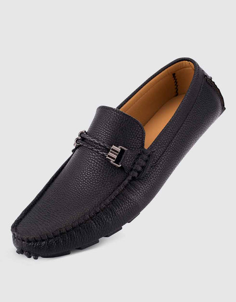 Men's Speckled Leather Casual Loafers– Mio Marino