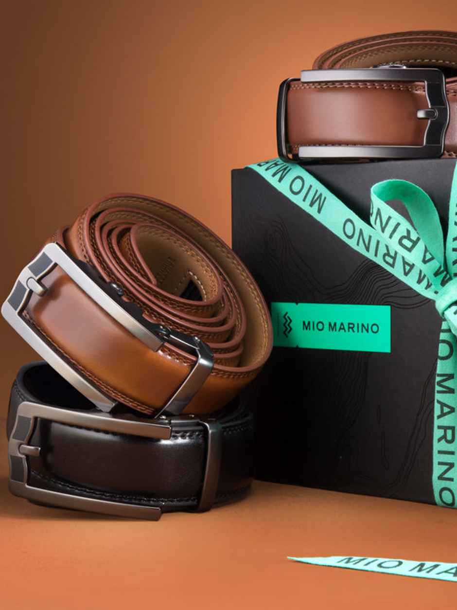 Paramount Leather Ratchet Belt-Black Adjustable from 28" to 44" Waist Paramount Leather Ratchet Belt-Black Adjustable from 28" to 44" Waist